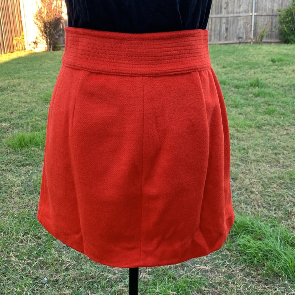 🌟HOST PICK✨MAJORELLE-Judy Mini Skirt in Red Orange  NWT - Picture 5 of 12